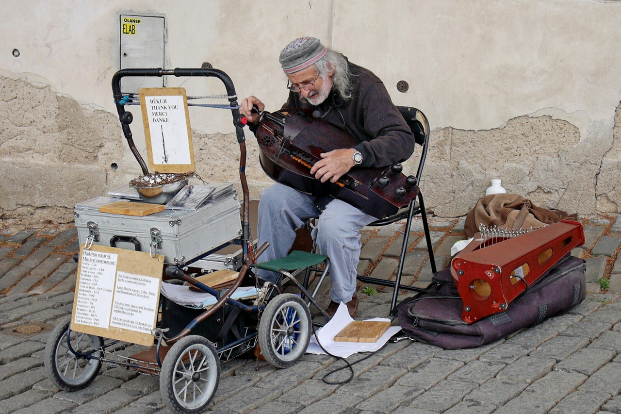 Straßenmusikant