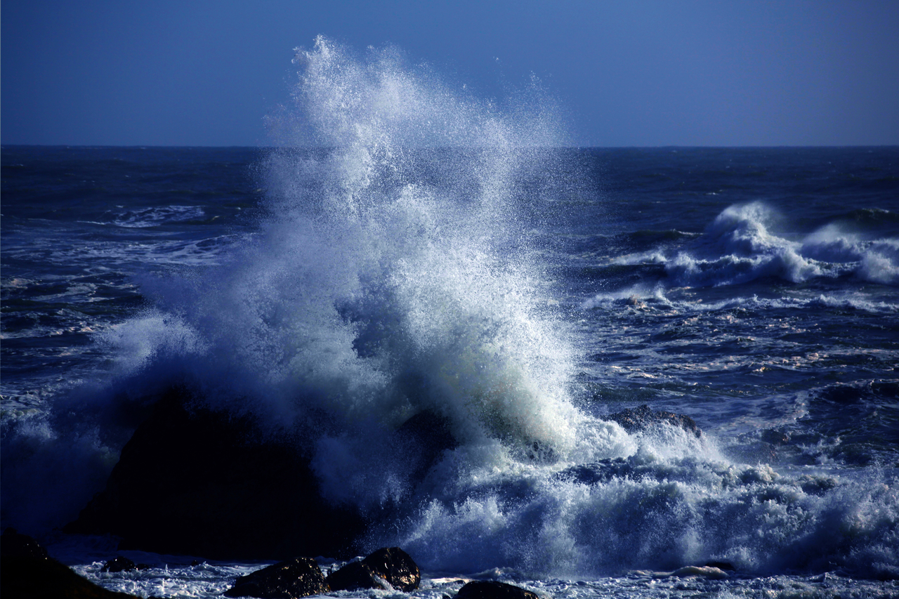 Neuseeland Pazifikwelle