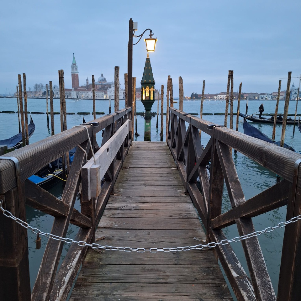 Blick auf San Giorggio Magiore