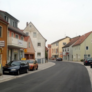 Blick in die Ansbacher Straße